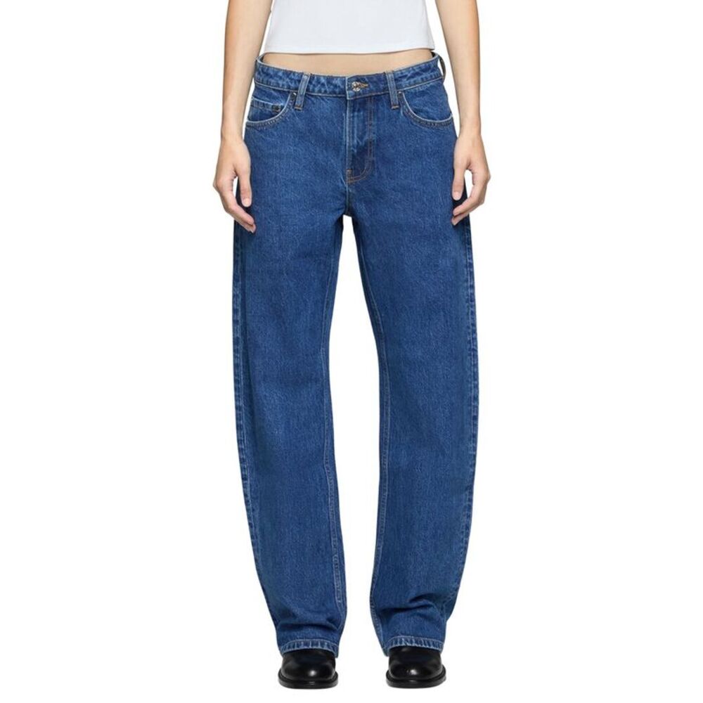 Eb Denim Womens Alida Loose Bowed Jean